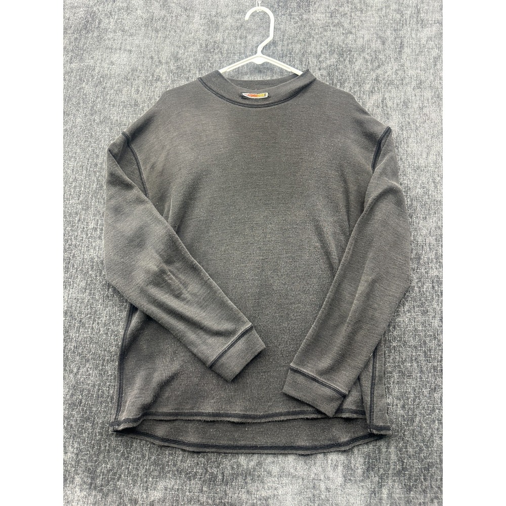 CarbonX Active Baselayer Top Mens XL Charcoal Gray Knit Flame Resistant Workwear